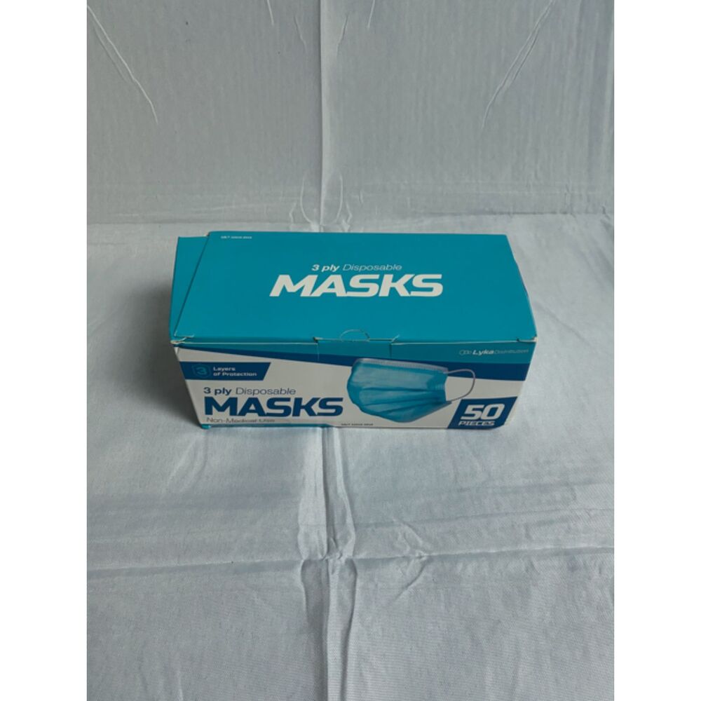 Unopened Medical Masks Sealed Package